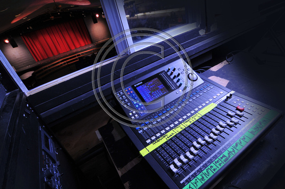 Audio Console in Theater